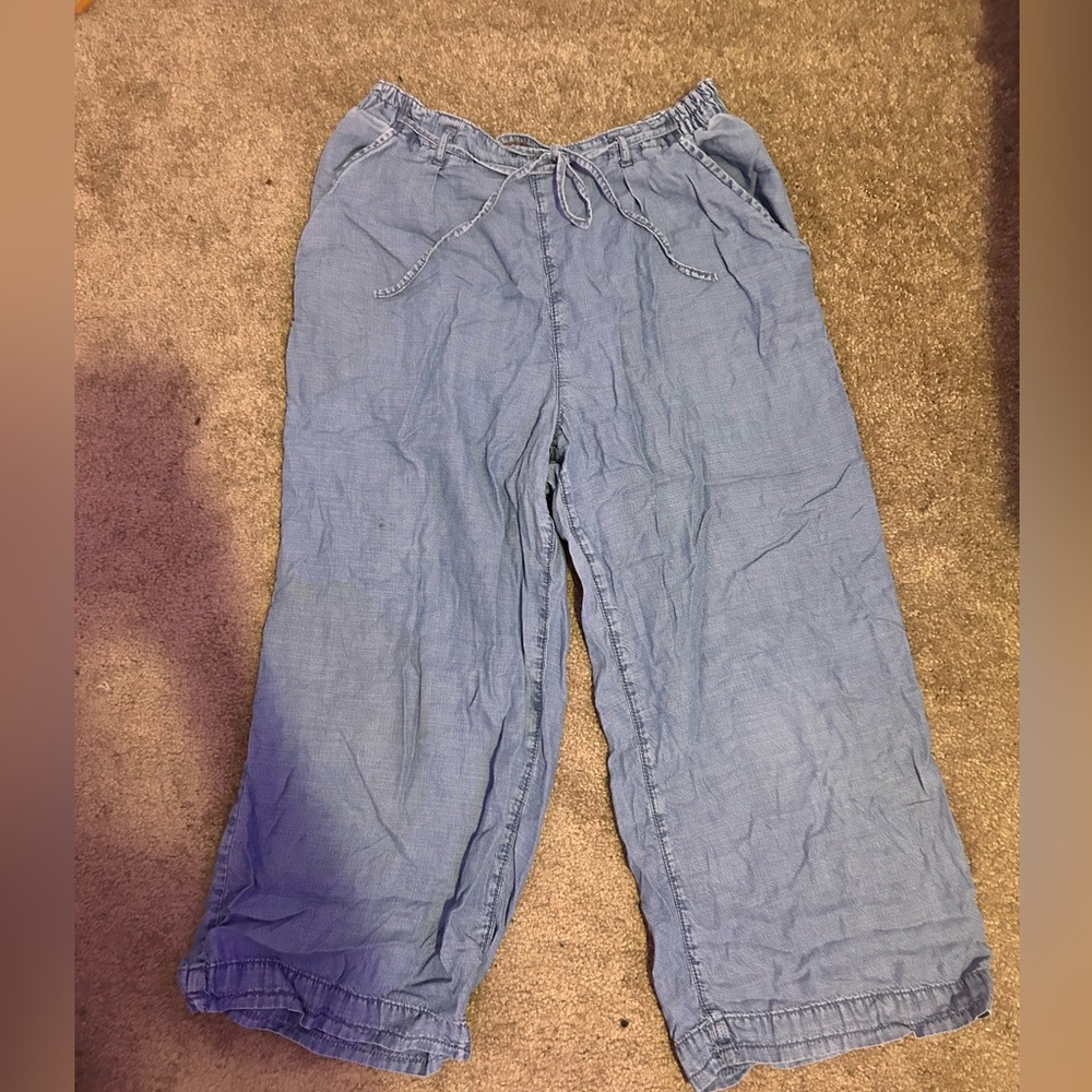size 14 American Eagle pants with pull string